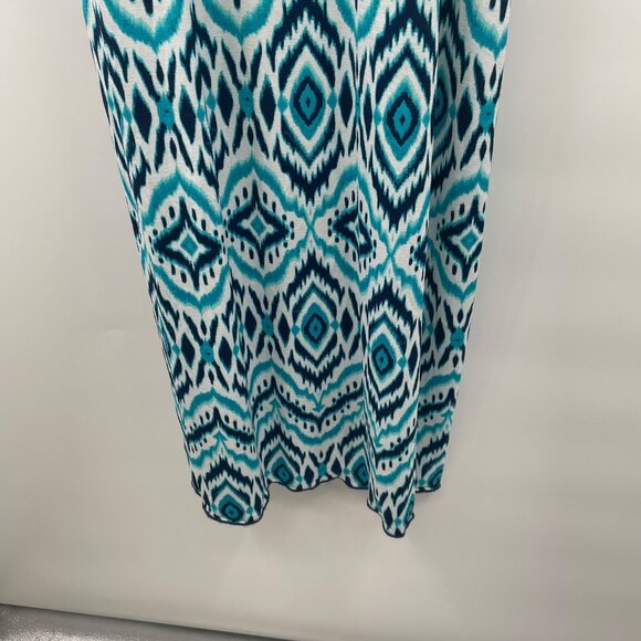 Trixxi Womens Maxi Sundress Sleeveless Elastic Waist Multicolor Size Large - Picture 3 of 9